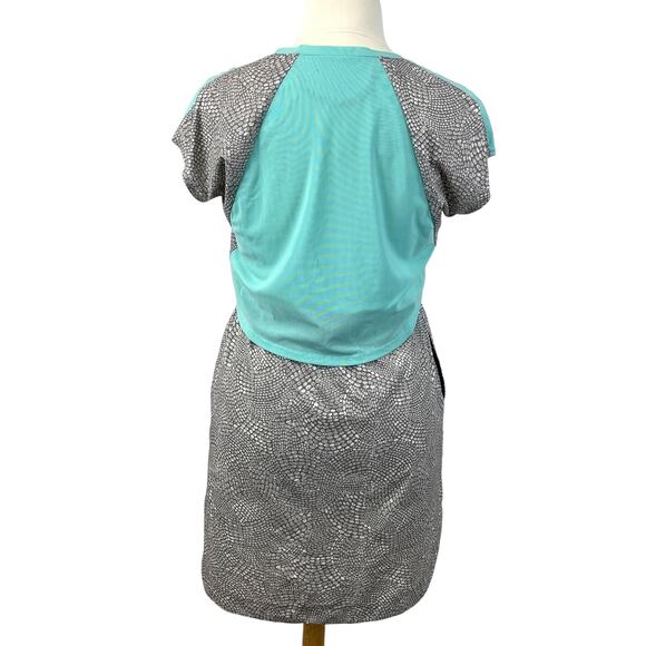 Title Nine Nimblene Dress Womens Size Large Pebble Mesh Active Tenniscore Golf - Picture 2 of 11